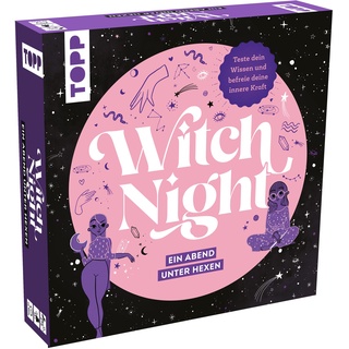 Witch Night – EIN Abend unter Hexen. Teste Dein Wissen und befreie Deine innere Kraft: Das Partyspiel für 2–6 Personen ab 14 Jahren | Über 180 Fragen aus insgesamt 6 Kategorien