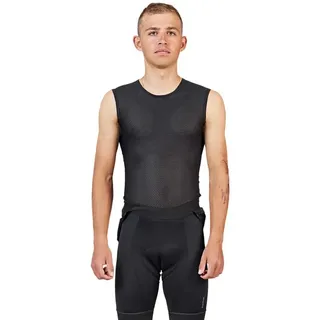 GripGrab Ultralight Mesh Ärmelloses Baselayer Schwarz M