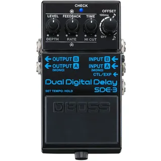 Boss SDE-3 Digital Delay-Effektpedal für E-Gitarre