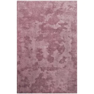 Homie Living Teppich »Sienna« rechteckig 20 mm Höhe Hochflor, Microfaser, uni, weich & kuschelig, Wohnzimmer, Schlafzimmer, lila