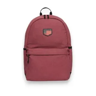 Superdry Workwear Canvas Montana Rucksack Bordeaux Red