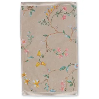 Pip Studio Gästehandtuch Les Fleurs | Khaki - 30 x 50