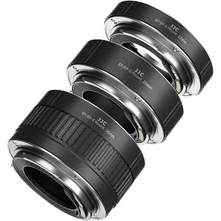 JJC AF Autofokus Zwischenringe 12/20/36MM für Canon EF/EF-S Mount EOS 850D 800D 760D 750D 700D 250D 90D 80D 77D 5DS R 5D II III IV 7D 6D DSLR-Kameras Objektiv