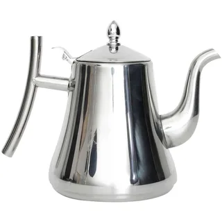 HOME DECO FACTORY Nudelsieb Abtropfsieb aus Edelstahl Silber