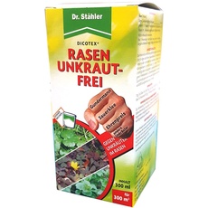 Dr. Stähler 056343 Rasen Unkrautfrei, gegen Unkräuter, 300 ml Inklusive Dosierbecher