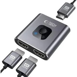 techprotect Tech-Protect HB07 Hub HDMI 4K 60Hz Grau