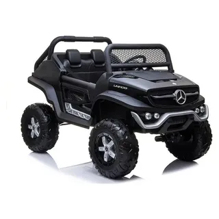 Kinderfahrzeug Mercedes Unimog Schwarz