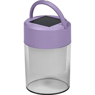 Osram Solar Tischleuchte Kunststoff 19,9 cm IP44 spritzwassergeschützt Violett
