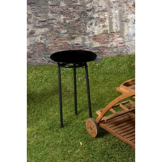Hermia Concept, Nordika Mini, Grill, Schwarz, 100 % METALL, 48 x 48 x 84 cm - Schwarz