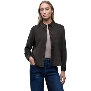 STREET ONE Cordbluse Braun 44