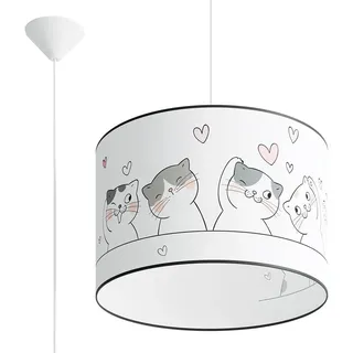 Hängeleuchte CAT 40 1xE27 15W PVC 95x40x40cm Sollux Lighting - Bunt