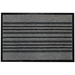 douceur d ́intérieur Fussmatte, Anthrazit, Kunststoff, 40x60 cm Teppiche , Böden, Fuß , Stufenmatten, Fußmatten