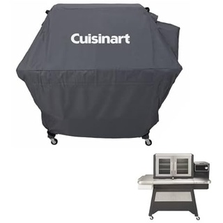 Cuisinart CGWM-081 Clermont Pellet Grill & Smoker Abdeckung, strapazierfähiges, reißfestes Polyester (Abdeckung für Clermont Pellet Grill)