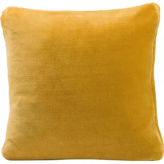 Gözze Premium Cashmere-Feeling Kissen 50 x 50 cm Gelb