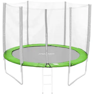 Jawinio Randabdeckung Trampolin 244 cm Grün , Kunststoff , 244x244 cm , Freizeit & Co, Gartenspielzeug