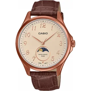 Casio Timeless Collection Quarz Leder 41 mm MTP-M110RL-5AVER