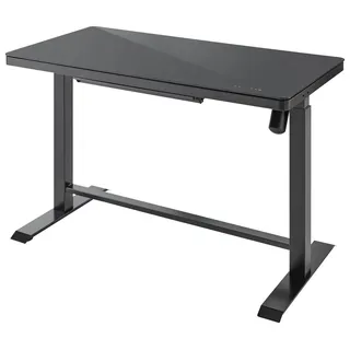 Livetastic Schreibtisch Levu schwarz