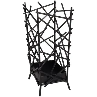 Haku-Möbel MIKADO Schirmständer 21x47x21 schwarz