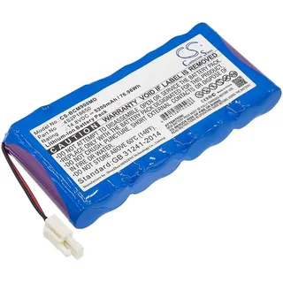 TECHTEK Akku Kompatibel mit [Biocare] iOcare PM-900, iOcare PM-900S, PM900, PM900 Patient Monitor, PM900S, PM900S Patient Monitor Ersetzt 4S2P18650,