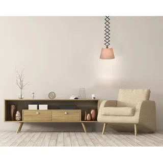 NÄVE Pendelleuchte Adrien Braun Natur