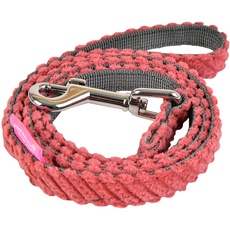 Pinkaholic NATD-AL7588-DP-M Lucca Leash Dark PINK M Hundeleine