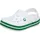 Crocband Clog Sandalen White/Green Ivy 38-39
