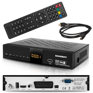 Echosat OM-20900 M HDTV HD sat digitaler Satelliten Receiver DVB-S2 USB