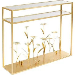 Ambia Home KONSOLENTISCH Goldfarben - 25x85x100 cm