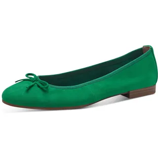TAMARIS Damen, Ballerinas Leder; Green/grün; 36 EU