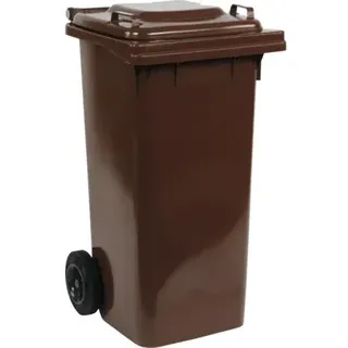 Biomülltonne Abfallbehälter Cargo 80 l braun glänzend