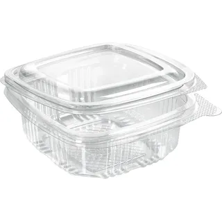 Duni rPET Deli Hinged transparent 250ml 50er