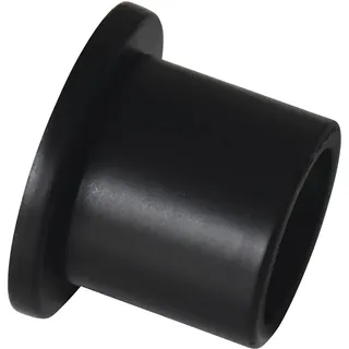 GARDINIA Wandlager für Gardinenstangen mit Ø 20 mm, Inklusive Befestigungsmaterial, Wandmontage, Serie Chicago Metall, Schwarz-matt