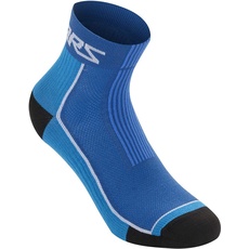 Alpinestars Unisex Sommer 9 Socken, Schwarz/Aqua, Medium