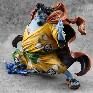 Megahouse One Piece Portrait Of Pirates SA-MAXIMUM Knight of the Sea Jinbe Limited Reprint 25 cm