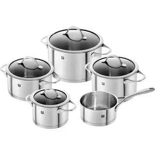 Zwilling Essence Topf-Set 5-tlg. Kochtopf + Bratentopf + Stieltopf