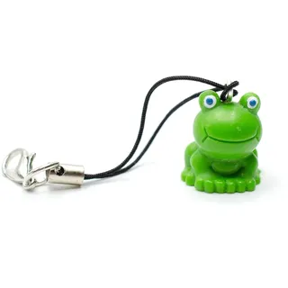 Miniblings Frosch Handyanhänger Froschkönig Prinzessin Prinz Märchen sitzend- Handmade Modeschmuck I Anhänger Handyschmuck Schlüsselanhänger