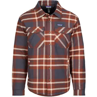 Patagonia LW Insulated Fjord Flanell-Hemdjacke Ink Black M
