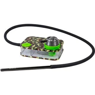 SHISTAR Outdoor Shisha "Flat" Camouflage green 1er