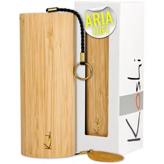 Koshi Klangspiel Luft - ARIA Windspiel - Wind Chime Bambus - Für Yoga Meditation Garten