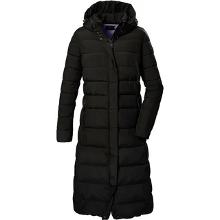 G.I.G.A. DX Damen Steppmantel/Wintermantel mit Kapuze GW 19 WMN QLTD CT, schwarz, 42,