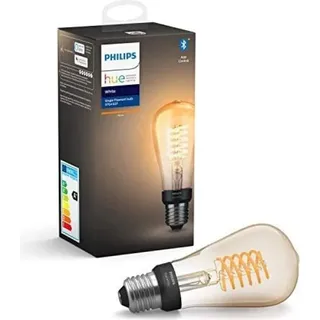 Philips Hue White Filament LED-Lampe E27 ST64 Philips Hue Bluetooth warmweiß