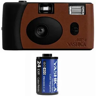Yashica MF-1 Snapshot kamera Brown