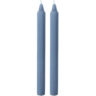 Cereria Di Giorgio Doriche Stabkerze 25 cm blau