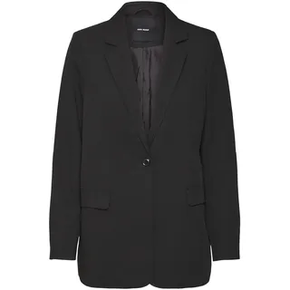 Vero Moda Damen VMZELDA LS Loose NOOS Blazer, Black, SW / 34L