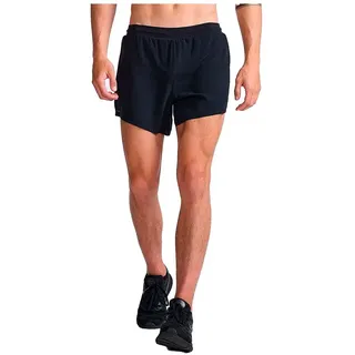 2xu Light Speed Stash 5 Inch Kurze Hose - Black / Black Reflective - XL