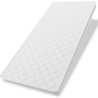 eloneo Bestschlaf Matratzenauflage 140 x 200 cm weiß