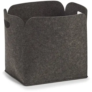 Zeller Aufbewahrungskorb 36 x 28 x 36 cm 1-tlg. grau