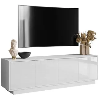 lookway Sanayi TV-Element Lowboard 156x47x38 cm Weiß Holzwerkstoff