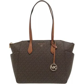 Michael Kors Marilyn Medium Logo Tote Bag brown/acorn