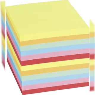 KÖNIG & EBHARDT Zettelbox 9x9 cm mehrfarbig 700 St.